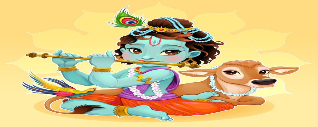 Krishna and Narakasura