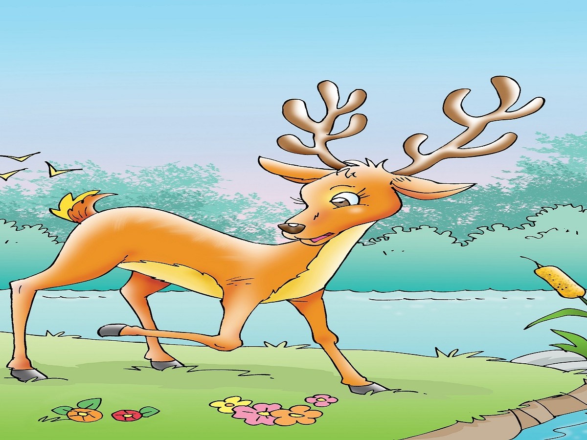 The Stag and his&nbsp;Reflection